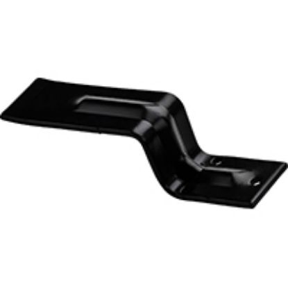 Picture of 2 X 4 Open Barn-Door Holder Bar Steel Black