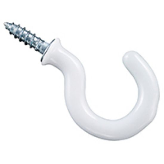 Picture of Cup-Hook 1" Wht Vinyl Coat