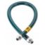 Picture of 1/2" X 72 Commercial Gas-Connector 360 Swivel-Ends Mesh PVC-Coated Mip X Mip