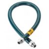 Picture of 1" X 72 Commercial Gas-Connector 360 Swivel-Ends Mesh PVC-Coated Mip X Mip