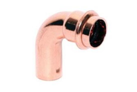 Picture of Copper-Fitting Press-Join 1-1/2" 90°-Elbow Street-Type Ftg X P