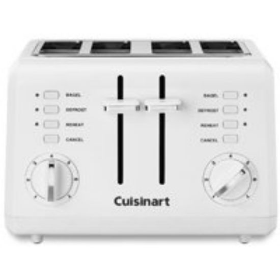 Picture of Compact Toaster 4 Slice- White