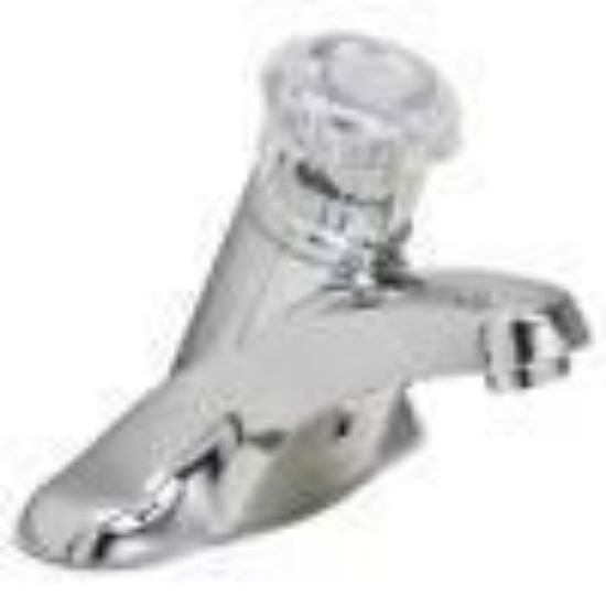 Picture of Lavatory-Faucet 3-Hole Acrylic Handle Chrome 1.2 Gpm