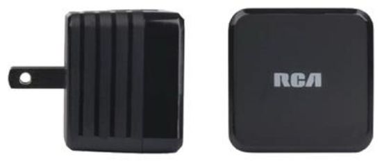 Picture of Black Ac/2 Usb Charger