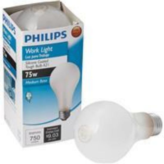 Picture of 75 W A-21 Rough-Service Silicone Coated