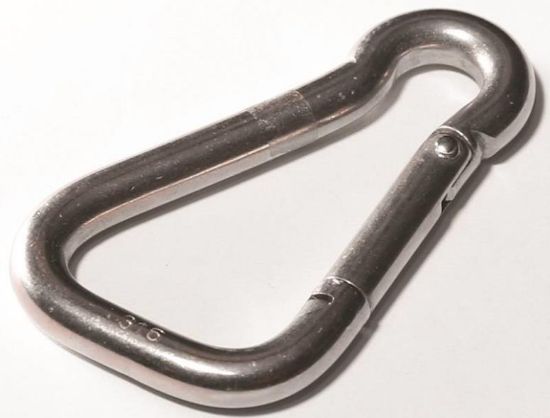 Picture of 5/16 Interlocking-Spring-Snap Interlocking 5/16 Opening X 3 Overall Length