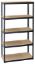 Picture of 15 X 30 X 65 5 Shelf Shelving Unit 450 Lb Mdf Shelves And Steel Uprights