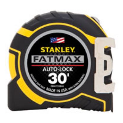 Picture of Tape-measure 1/16" Graduations Metric & Sae 1-1/4" In W X 30 Ft Closed Plastic