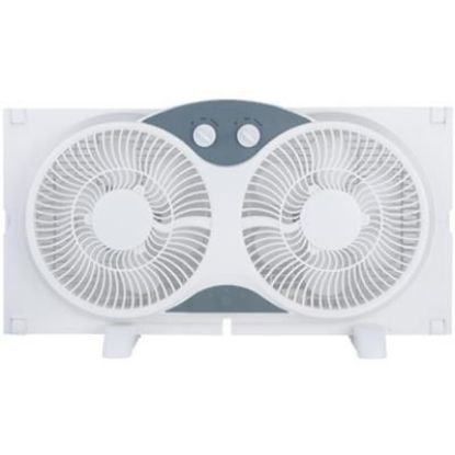 Picture of 9" Twin-Fan Window-Fan Reversible