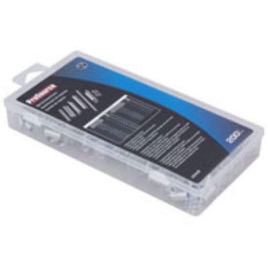 Picture of Spring Assortment Spring-Steel Zinc-plated 200 Pc