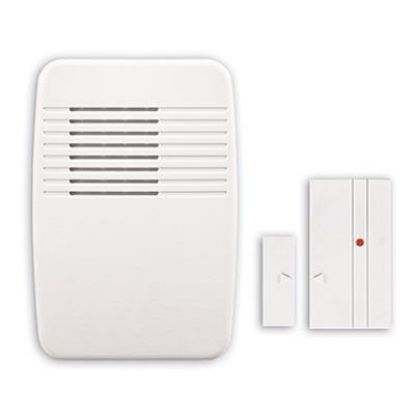 Picture of Wireless Entry Chime With Door Sensor White