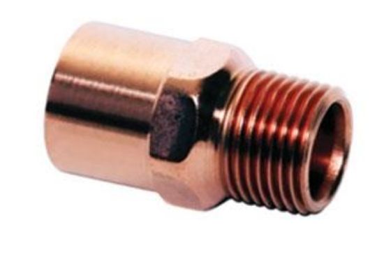 Picture of Copper-Fitting Press-Join 1-1/2" Male Street-Adapter Ftg X Mpt