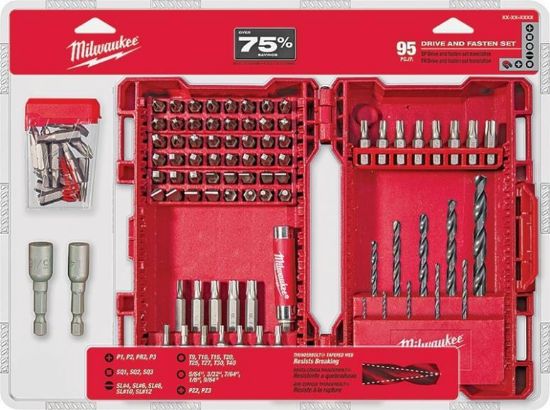Picture of Drill And Driver Set 95 Pieces