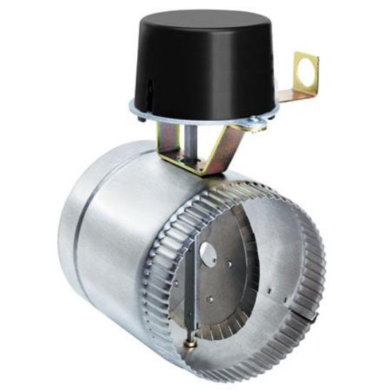 Picture of 4" Automatic Vent Damper For 24 V Gas Systems Less Wiring Harness