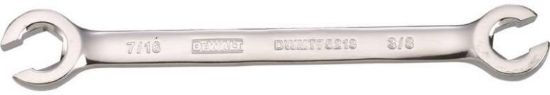 Picture of Dwmt75218osp Flare-nut-wrench Open-end-wrench 7/16 In Oal 15 Deg Off-set 3/8" Off-set