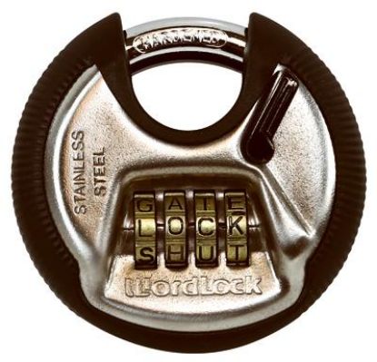 Picture of Resettable Combination Discus Lock With 4 Dials