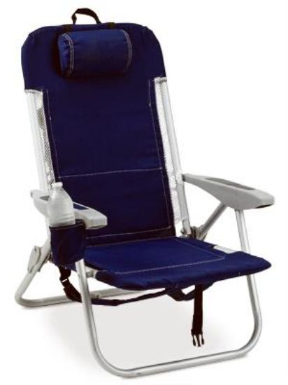 Picture of Deluxe Back-Pack Chair Aluminum Frame With Cooler