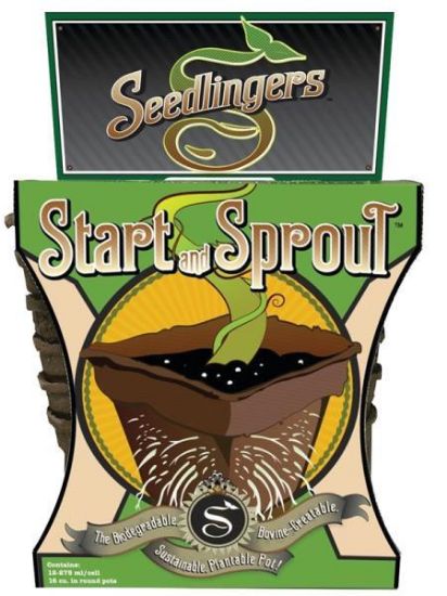 Picture of Round Start And Sprout Pot 275 Ml #3 Cow-Manure