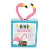 Picture of Pink Flamingo Lawn Ornament Google Eyes