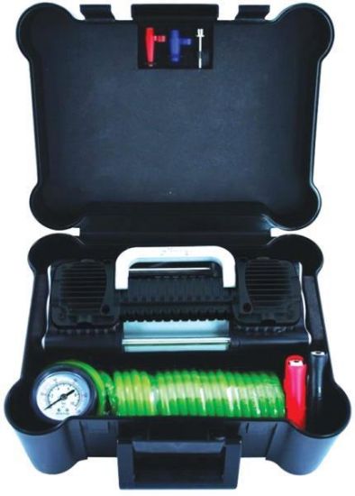Picture of 2x Tire Inflator 12-volt 150-psi Dial-gauge