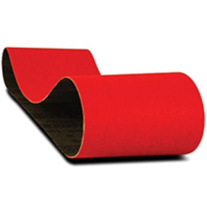 Picture of 3" X 24" 80-Grit Medium Blend Abrasive Cloth Backing Pk2