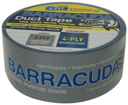 Picture of Duct-Tape 4-ply Blue-silver 54.6-yds