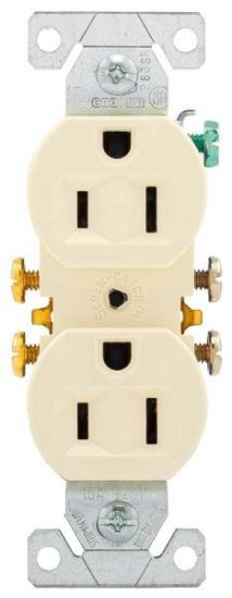 Picture of 15-Amp 125-Volt Duplex-Receptacle 2-Pole 3-Wire