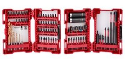 Picture of Drill And Drive Set 75 Pieces Steel 1/4 In Size
