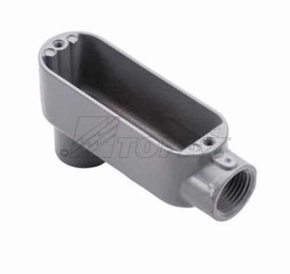 Picture of LB-Type Rigid Threaded Conduit-Body Aluminum 3/4"