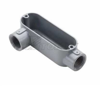 Picture of LR-Type Rigid Threaded Conduit-Body Aluminum 1/2"