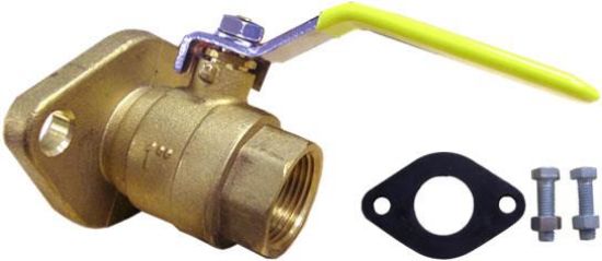 Picture of Circulator-Pump Isolation Ball-Valve Flanged 3/4" Npt