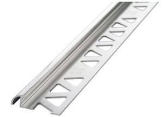 Picture of Bullnose 3/8x8ft Bright Clear