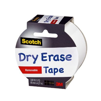 Picture of Dry-Erase Tape White Removable