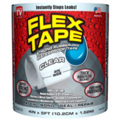 Picture of Waterproof-Tape 4 In X 5 Ft Clear