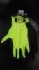Picture of Hi-vis Green Latex-coated Palm String Knit-glove