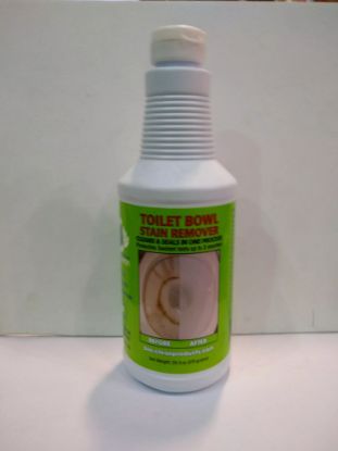 Picture of Toilet-Bowl Stain-Remover 20oz Removes Calcium Limescale Rust Iron & Mineral Stains Removes Ring Aro...