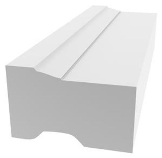 Picture of Brick-Molding Pvc White 2" X 1-1/4"