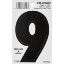 Picture of Self-Adhesive Number Vinyl Black Die-cut 3" 9