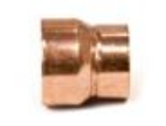 Picture of Wrot-copper Dwv-rated Reducing-Coupling C X C 1-1/2" X 1-1/4"