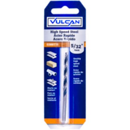 Picture of Jobber-Length Drill-Bit 5/32 In Dia X 3" L Straight-Shank High-Speed-Steel