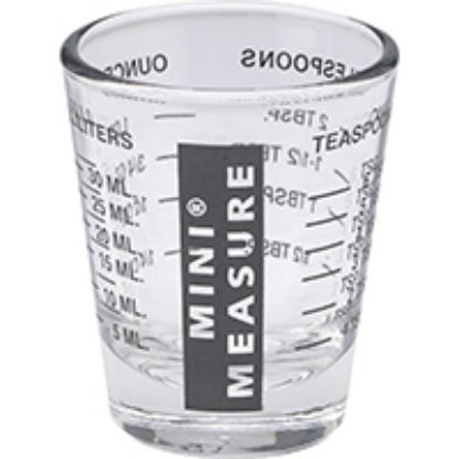 Picture of Multi-purpose Mini Measuring Glass 1 Oz Black