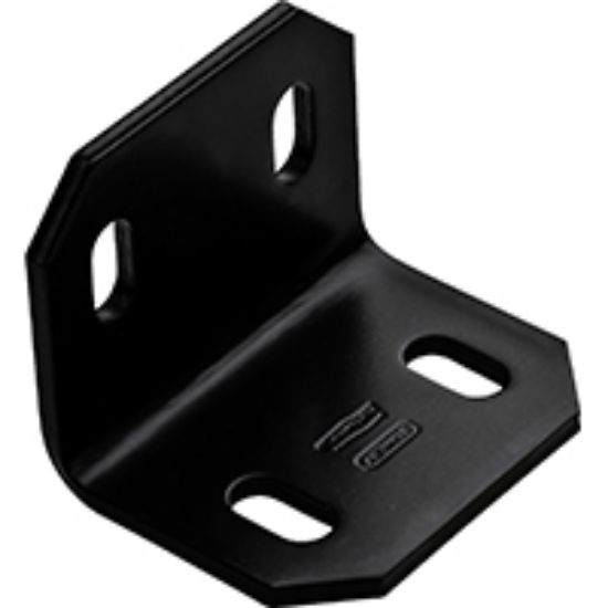 Picture of Corner-brace 2.4" X 3" X 3/16" Black Steel