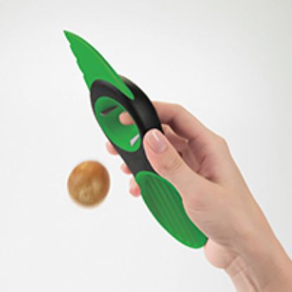 Picture of Good Grips 3-in-1 Avocado Slicer Plastic Blade Green