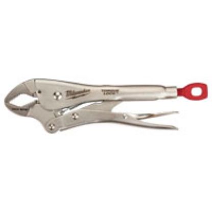 Picture of Locking Plier 10 Inch-Long 1-1/2 Inch-Long X 19/32 In W Curved Jaw Ergonomic Handle Forged Alloy-Ste...
