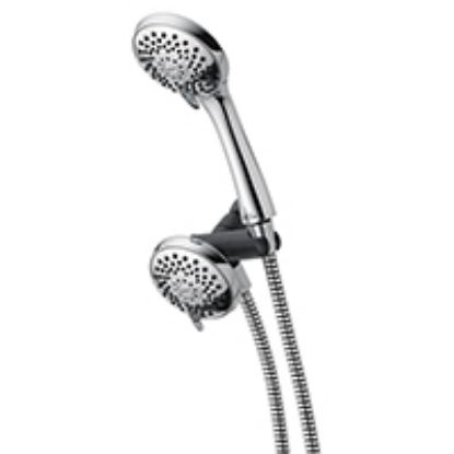 Picture of Shower-Head Hand-shower Combo 3-spray Function 60 Inch-long Hose Chrome