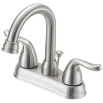 Picture of Lavatory-Faucet 2-faucet Handle Metal Brushed-nickel