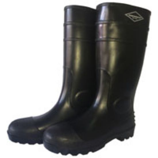 Picture of PVC-Boots Rubber-Boots Durable #14 Black