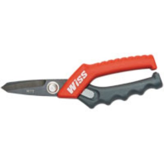 Picture of Utility Scissors 7 In Oal Stainless-steel-blade 1-3/4 In Length Of Cut Black/red Handle