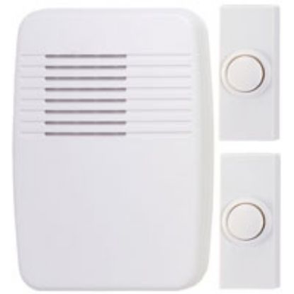 Picture of Sl-7367-02 Wireless Doorbell Kit Ding Ding-dong Westminster Tone 75 Decibel