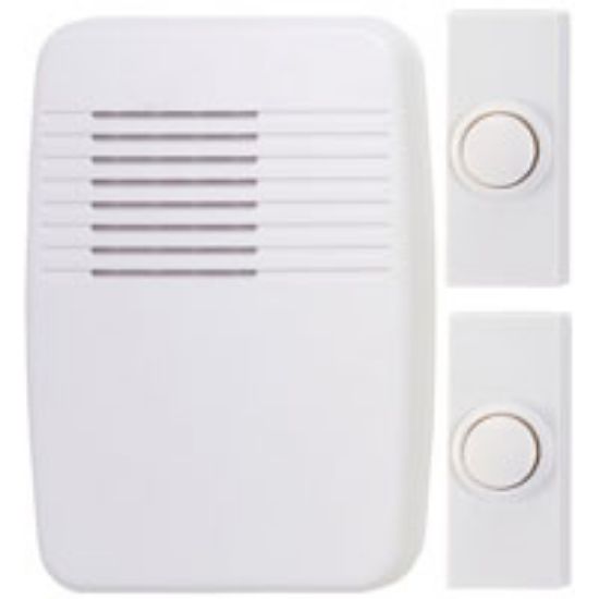 Picture of Sl-7367-02 Wireless Doorbell Kit Ding Ding-dong Westminster Tone 75 Decibel